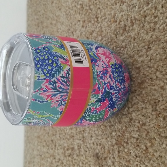 Lilly Pulitzer "Beach You to It" 12 oz Tumbler New in Box - Picture 2 of 6